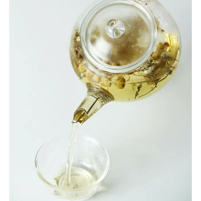 Shuiping Glass Teapot - Gongfu Glass Teapot 200ml / 6.8oz — detail 1