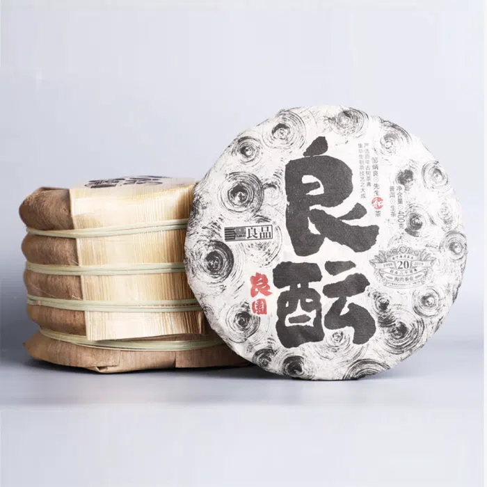 2019 Haiwan 'Good Garden Good Brewing' Gushu Pu Erh 400g — detail 1