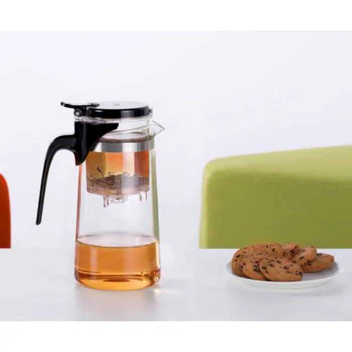 Straight loose tea infuser (750 ml / 25.4 oz) — detail 2