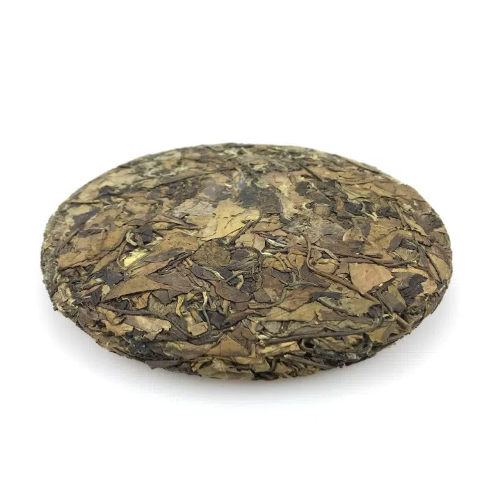 2014 Fuding Gong Mei White Tea Cake - Aged White Tea 350g — detail 1