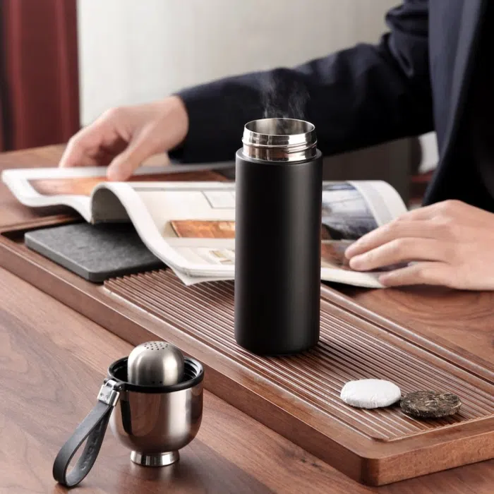 Thermos Flask with Tea Infuser 400ml — detail 7