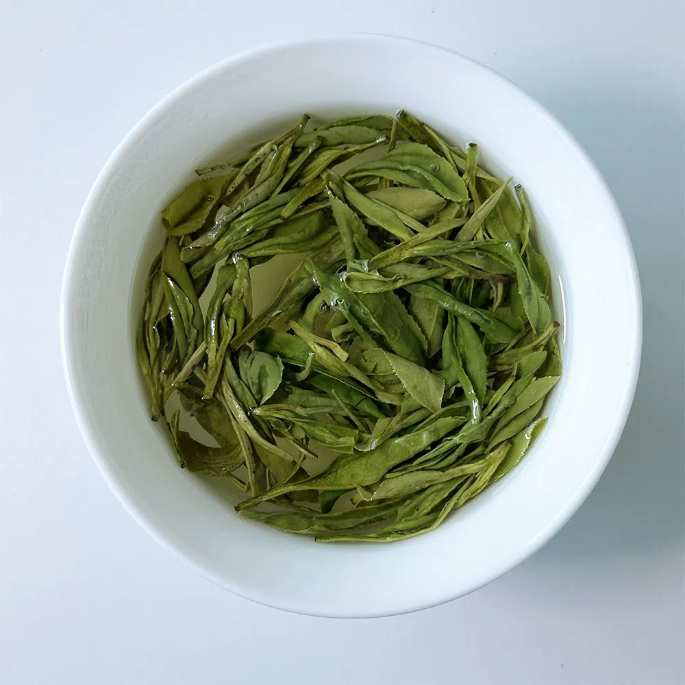 Winter West Lake Dragon Well (Longjing) — detail 1