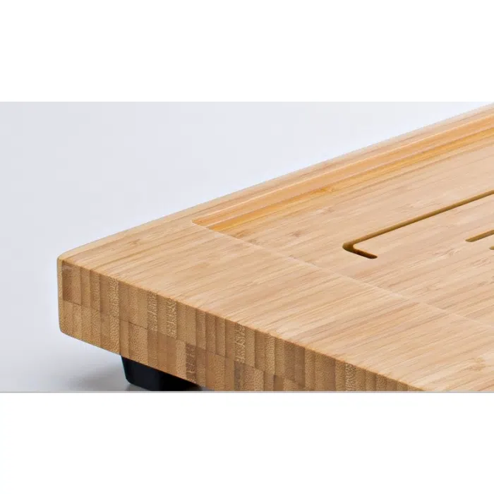 Bamboo Gongfu Tea Tray - Tea Table with Drainage Drawer System — detail 2