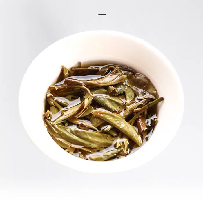 2022 Haiwan Old Comrade 5-10 Year Aged Sheng, Die Xian Thin Cake 75g — detail 2