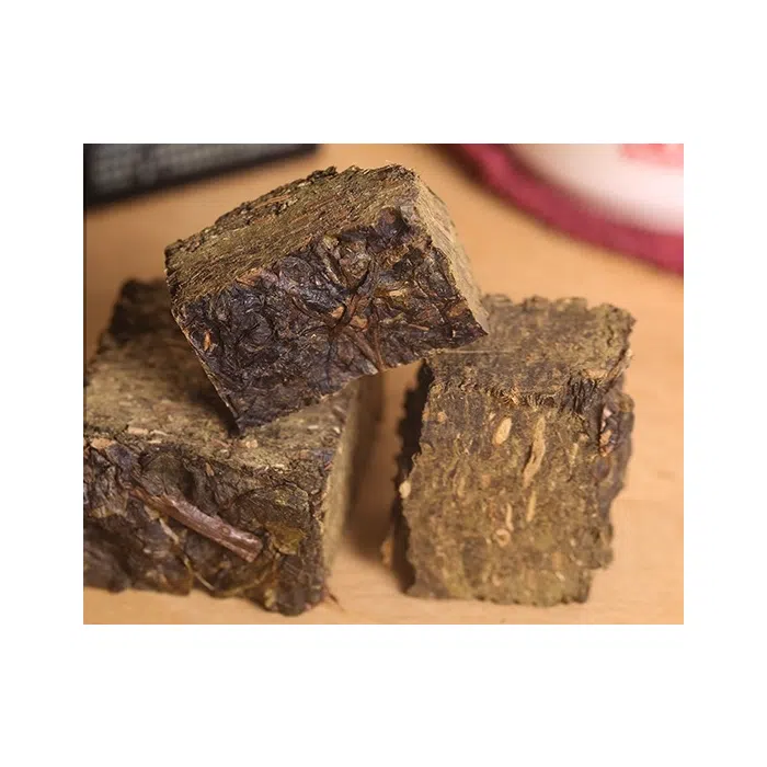 Hunan Anhua Dark Tea Sampler: Hei Zhuan, Fu Zhuan, Hua Zhuan 240g — detail 1