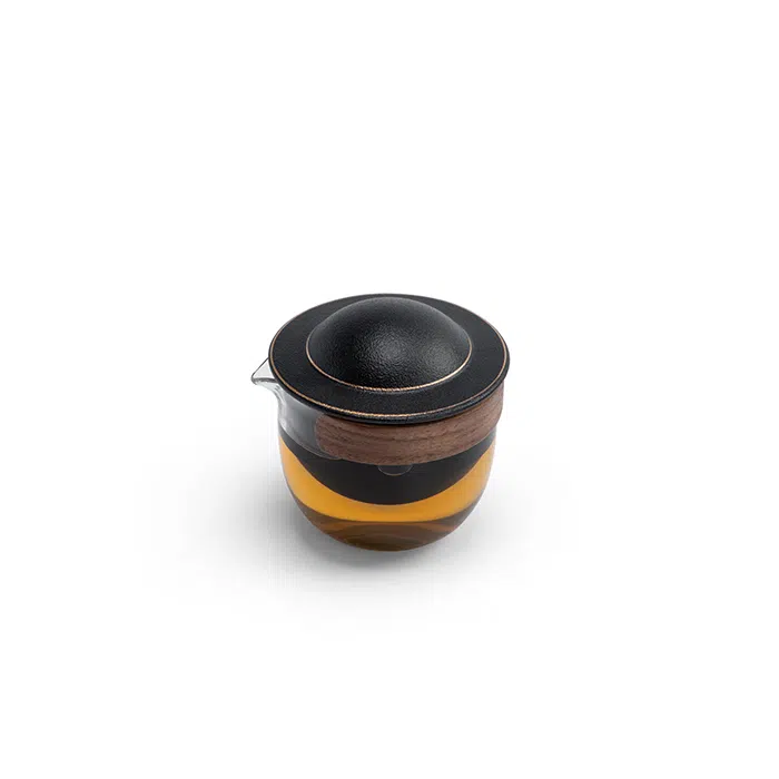'Rotation' Tea Maker Set with Cups/Jar & Protective Travel Case — detail 3