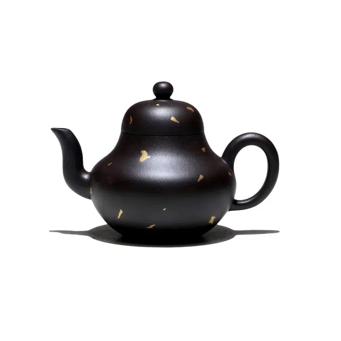 Shihuang Heini Gold Sprinkle Siting Style Yixing Teapot 150ml — detail 6