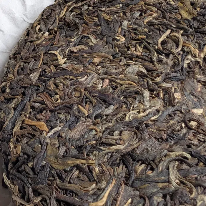 2022 Chaze Yaocha Guangbie Old Village Raw Pu Erh Tea Cake 357g — detail 1