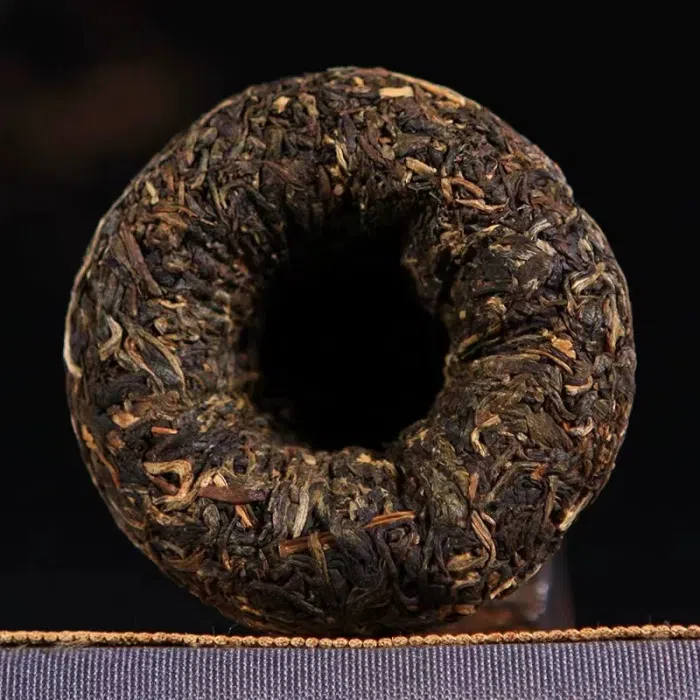 2022 ‘Gao Yuan Chen’ Raw Pu Erh Tuocha Tea in Metal Tin 100g — detail 1