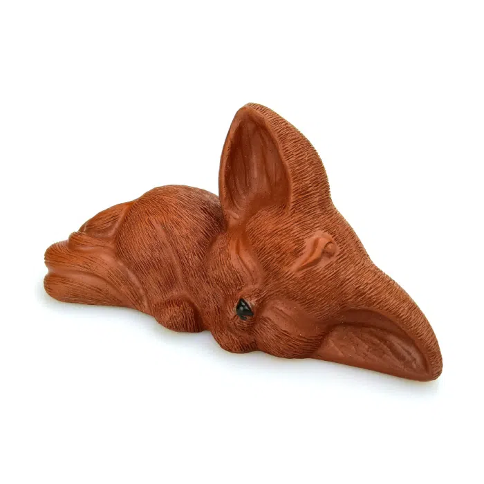 Sleepy Baby Nine-Tails Fox Tea Pet, Kitsune — detail 1