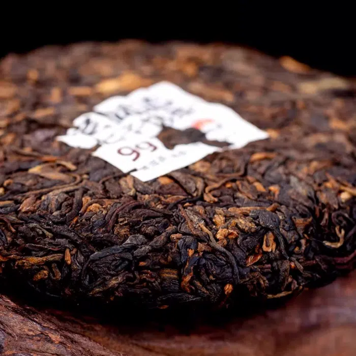 6 Haiwan 'Old Comrade' Pu Erh Tea Cakes Tasting Set 600g — detail 1