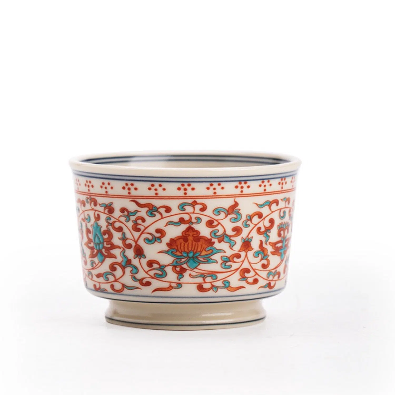 Chanzhi Entwined Floral Gongfu Tea Cup 70ml — detail 5