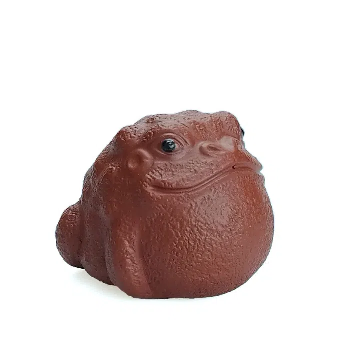 Legendary Toad Tea Pet, Jiang Po Ni Clay — detail 2
