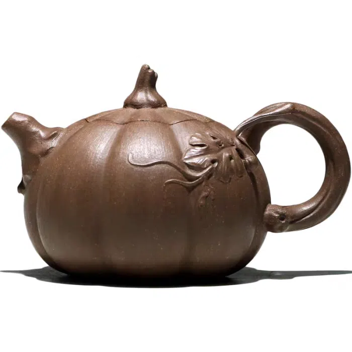 Pumpkin Yixing Teapot, Duan Ni - Nan Gua Hu 150ml — detail 3