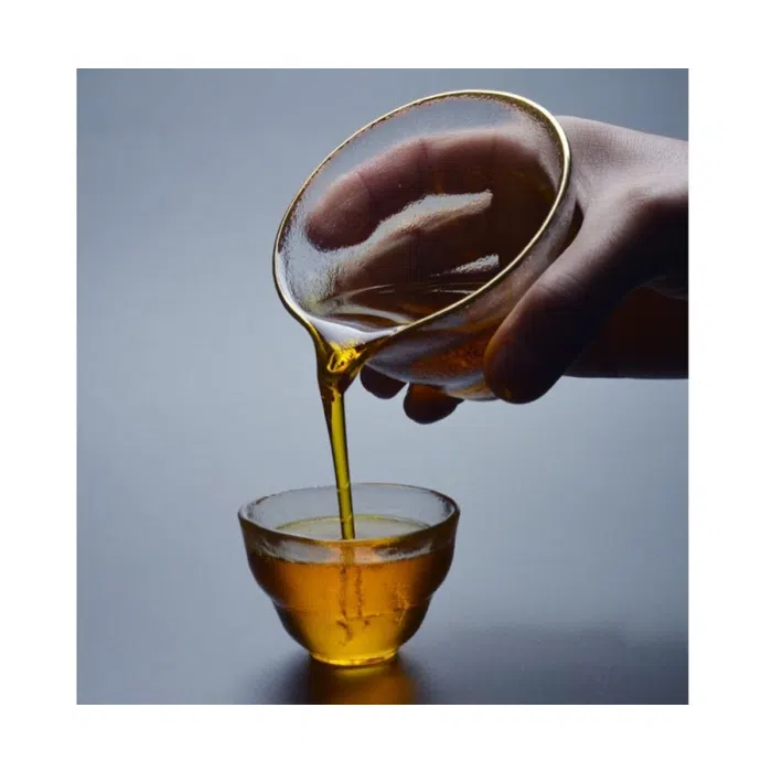 Obscured Glass Easy Gaiwan - Opaque Style Tea Infuser, Travel Tea Maker (150ml/5oz) — detail 4