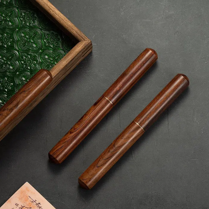 Damascus Pu Erh Tea Knife — detail 2