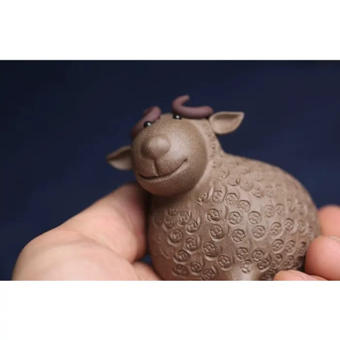 Sheep Tea Pet, Capricorn Zodiac Tea Pet — detail 4