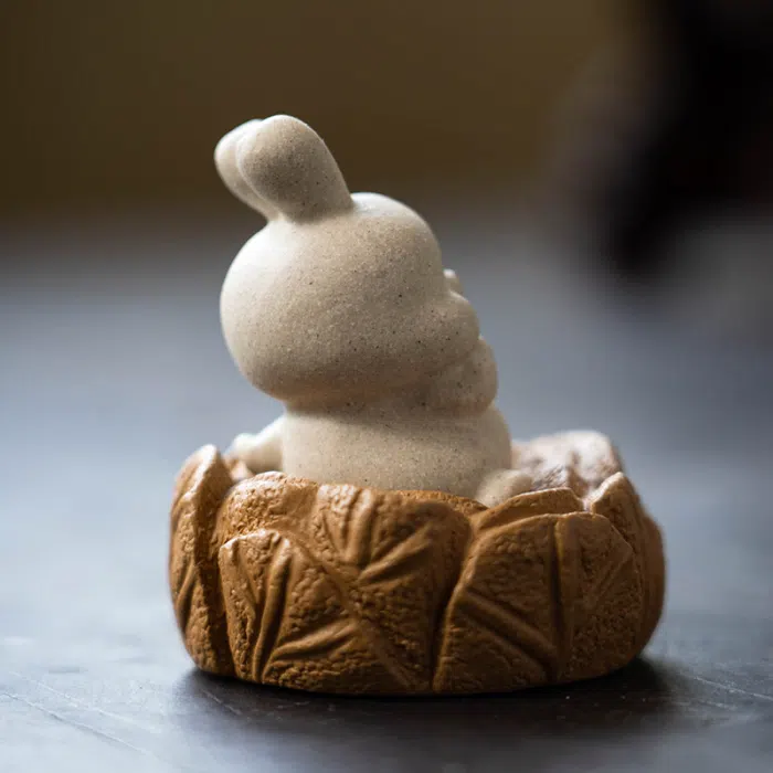 Rabbit Tea Pet - Bunny Tea Pet — detail 1