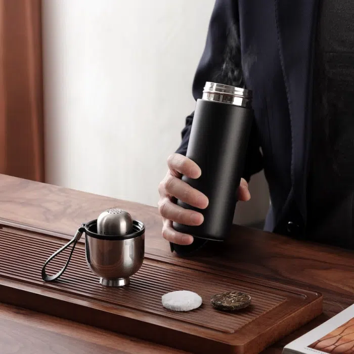 Thermos Flask with Tea Infuser 400ml — detail 6