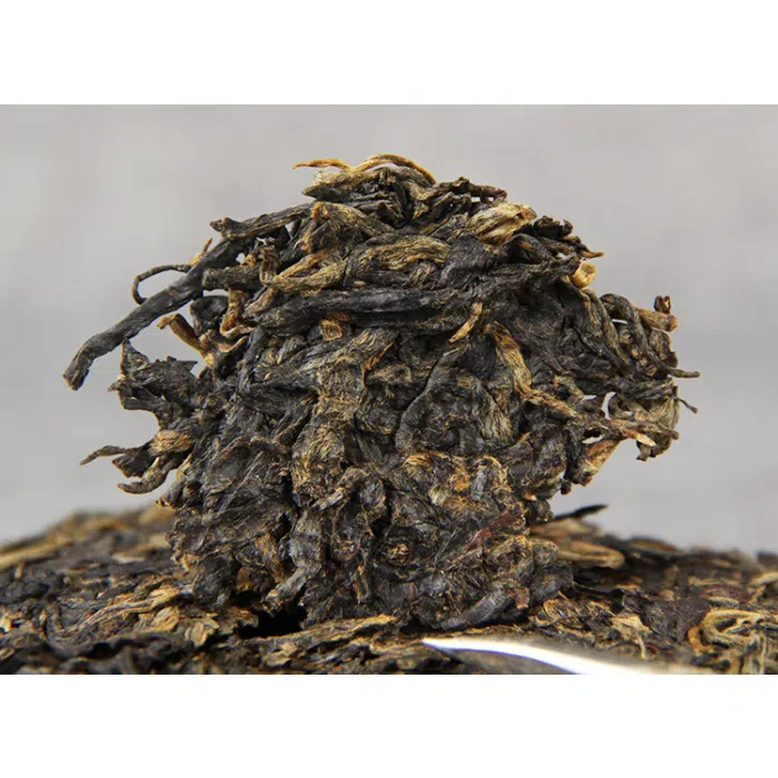 2026 Sun Dried Black Tea Cake - Shai Hong Compressed Black Tea 100g — detail 3