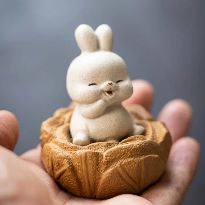 Rabbit Tea Pet - Bunny Tea Pet — detail 3