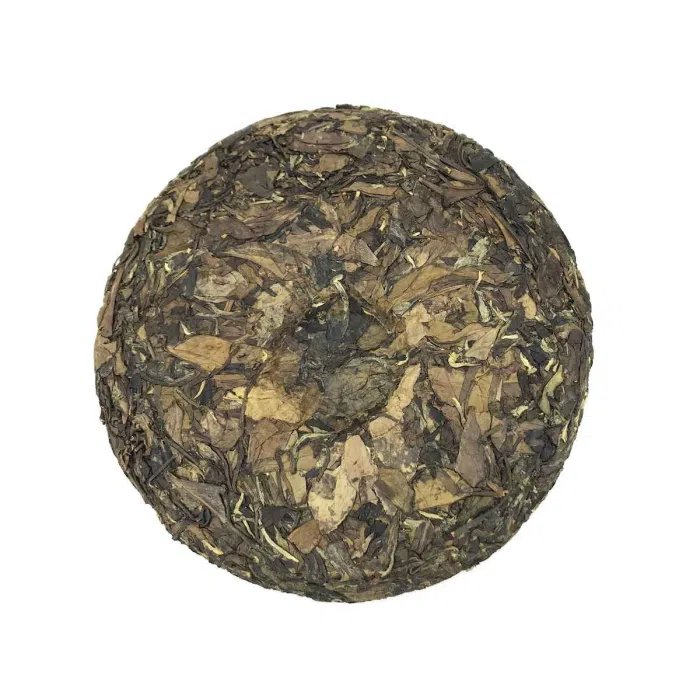 2014 Fuding Gong Mei White Tea Cake - Aged White Tea 350g — detail 2