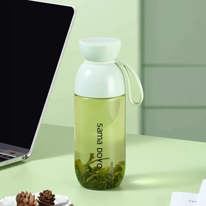 Tritan Water Bottle, Cold Brew Tea/Fruit Infuser, Mint Green 530ml — detail 1