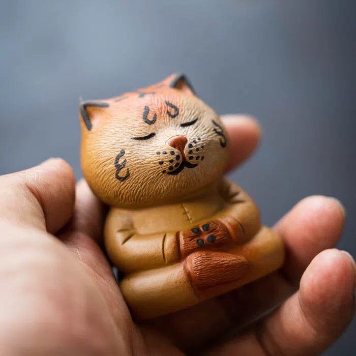 Zen Tiger Tea Pet — detail 1