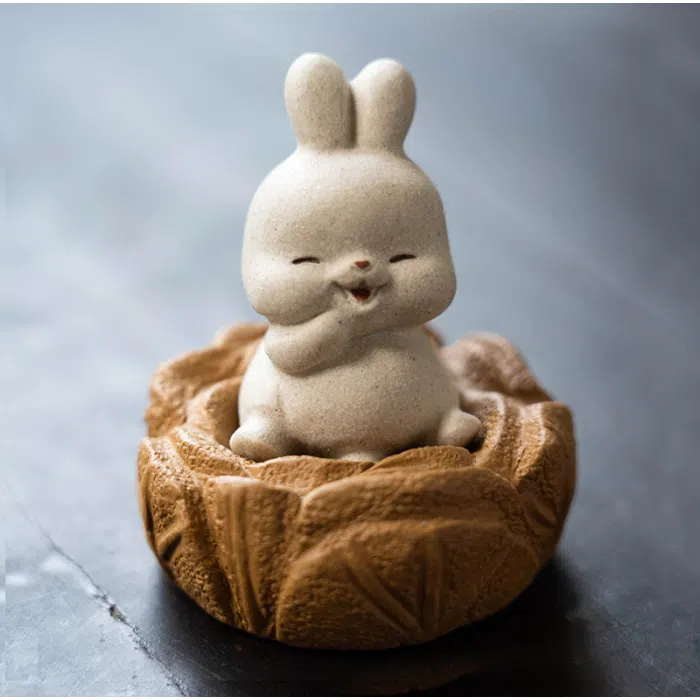 Rabbit Tea Pet - Bunny Tea Pet — detail 2