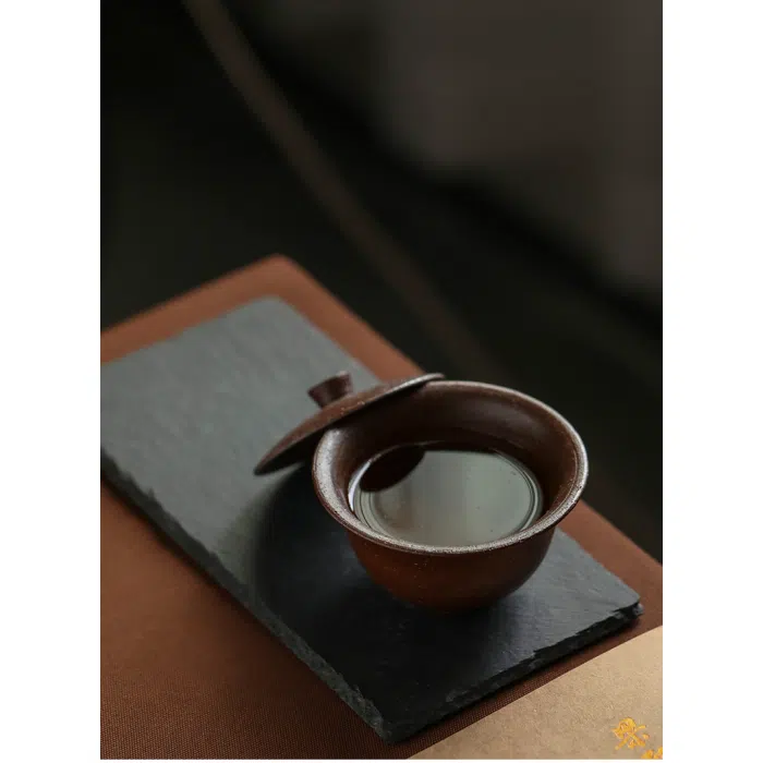 Ceramic Clay Gaiwan ‘Sapiens’ 160ml — detail 4