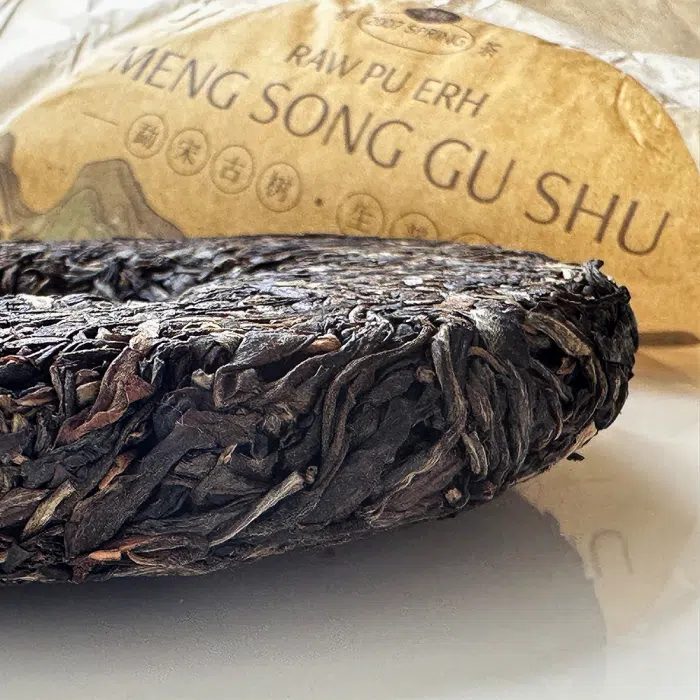 2007 Meng Song Ancient Tree Raw Pu Erh Tea Cake 200g — detail 4