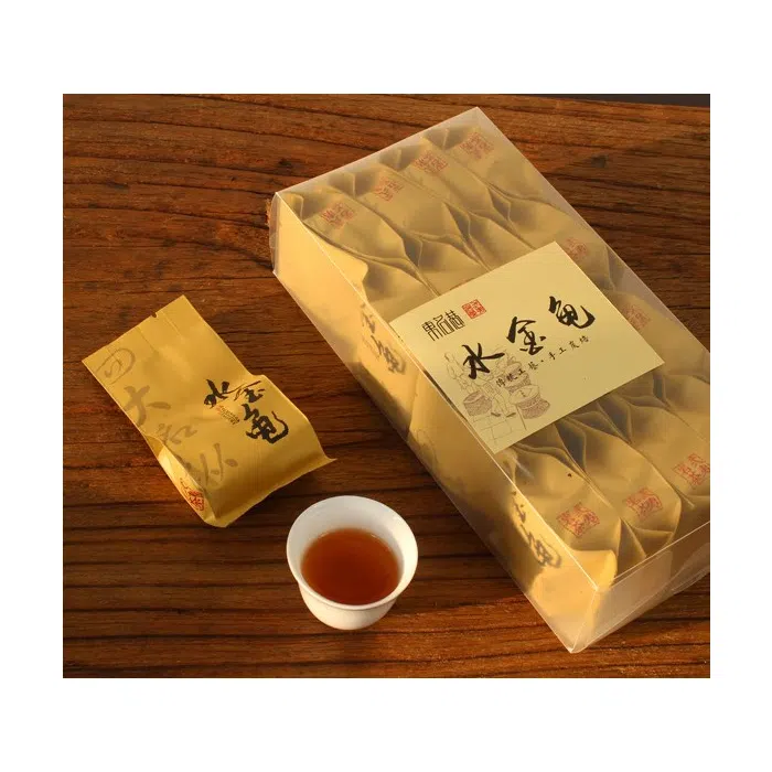 Shui Jin Gui ‘Golden Water Turtle' Wuyi Oolong Rock Tea 250g — detail 1