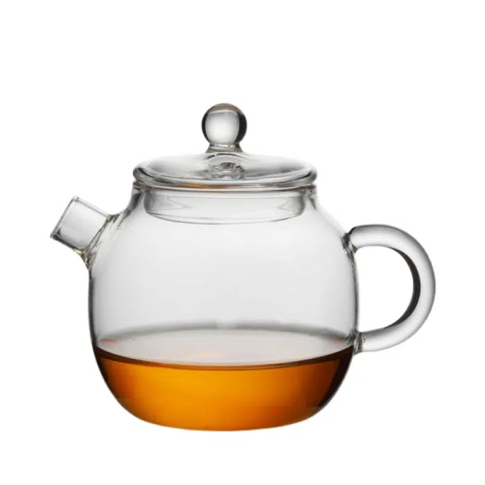 Small Glass Gongfu Tea Pot - Mini Kung Fu Tea Pot 150ml — detail 2